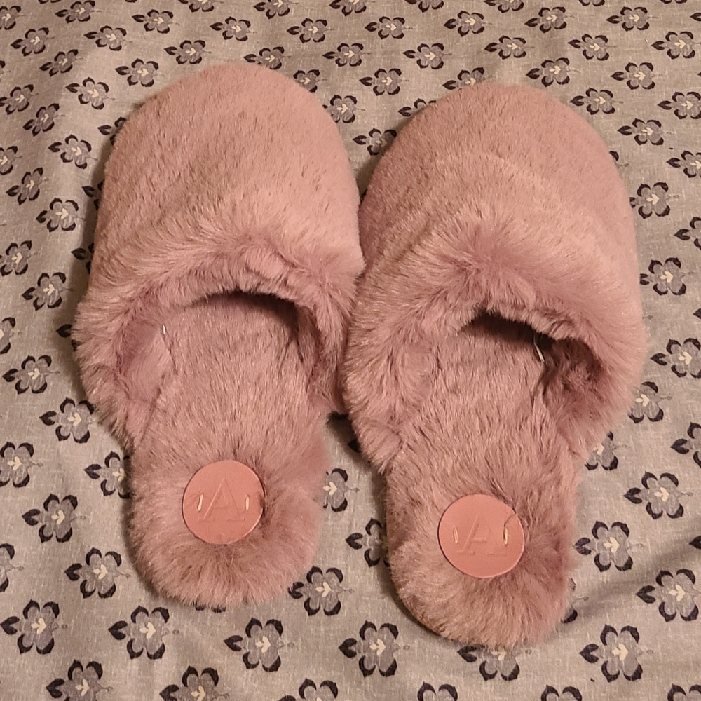 Fuzzy slippers